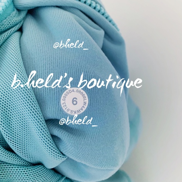 lululemon Define Jacket *Luon in Tidal Teal Blue Size 6 Brand New NWT - Picture 11 of 12